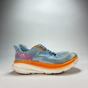 HOKA Clifton 9 Wide Airy Blue Ice Water Running Shoes 1132211 ABIW Women's Sz 7D